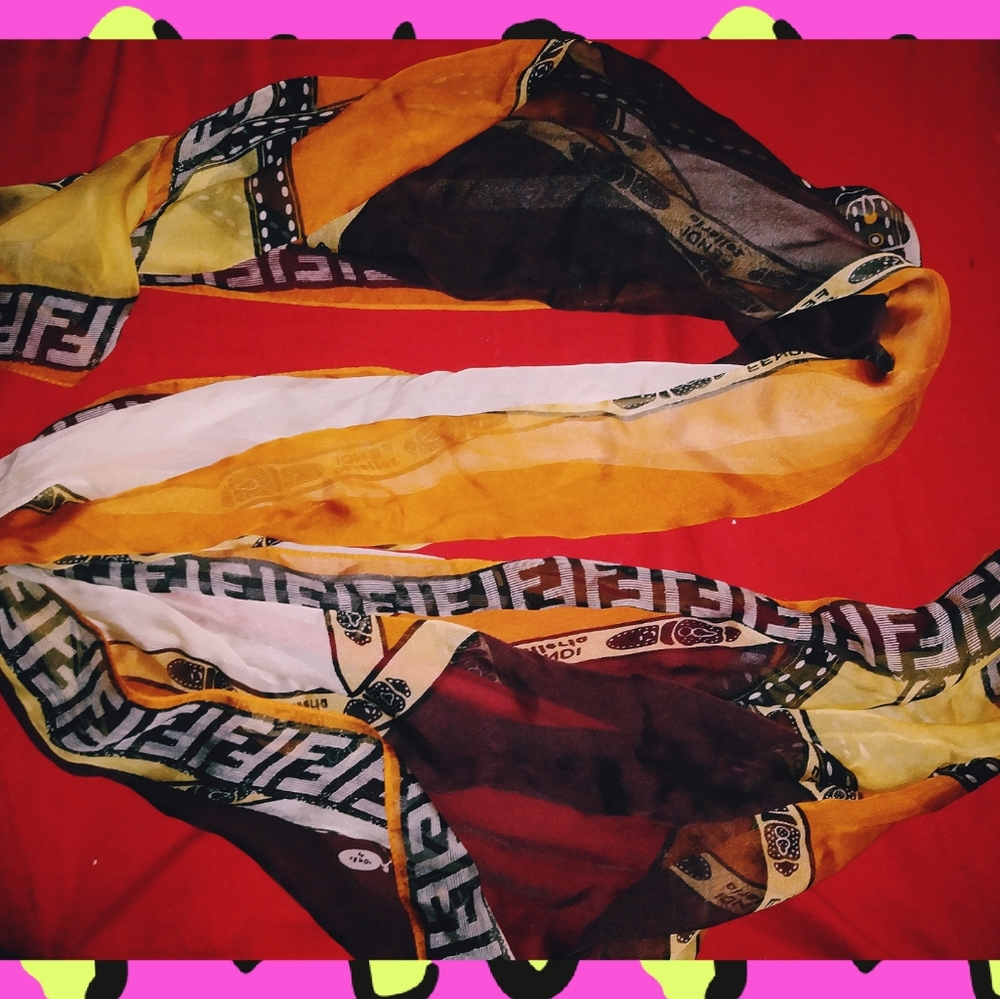Gorgeous authentic Fendi scarf